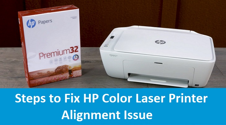 What are the Steps to Fix HP Color Laser Printer Alignment Issue?