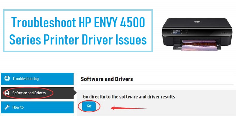Troubleshoot HP ENVY 4500 Series Printer Driver Issues