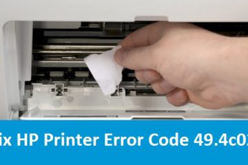 Fix HP Printer Error Code 49.4c02