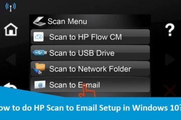 HP Scan to Email Setup in Windows 10