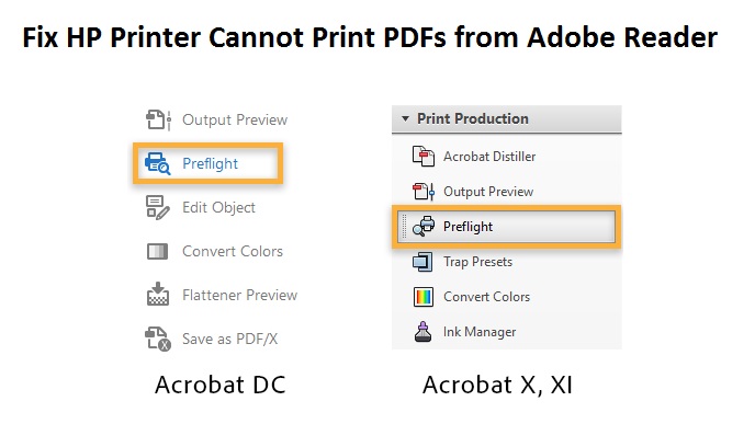 HP Printer Cannot Print PDFs from Adobe Reader