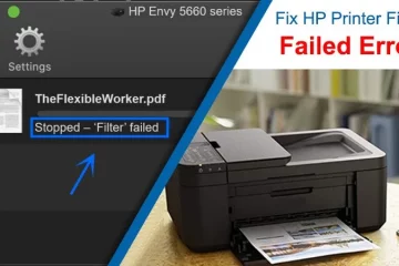 HP Printer Filter Failed