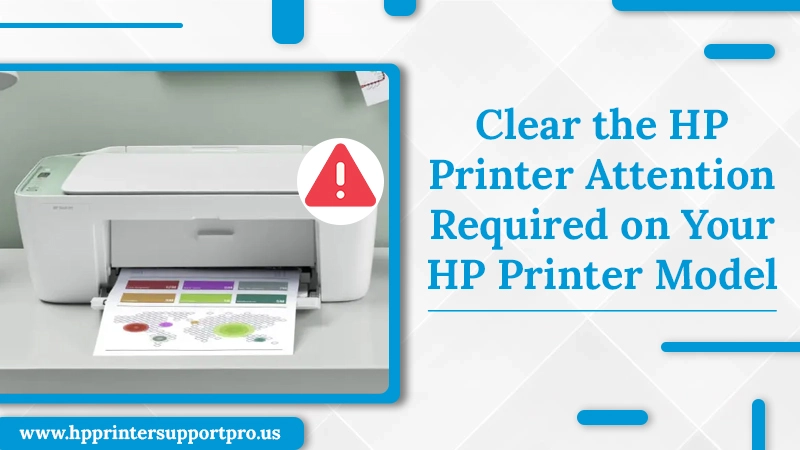 hp printer attention required