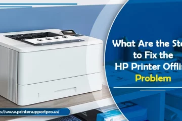 HP printer offline banner
