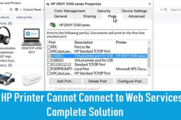 HP Printer Cannot Connect to Web Services