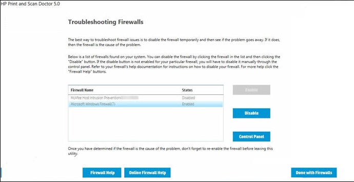 Firewall Blocking Driver Install or Printer Function | Fix it