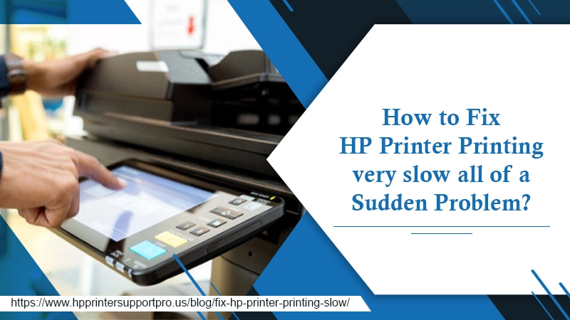 HP Printer printing slow banner