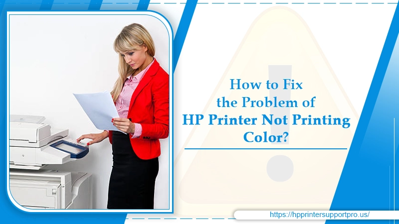 HP Printer Not Printing Color
